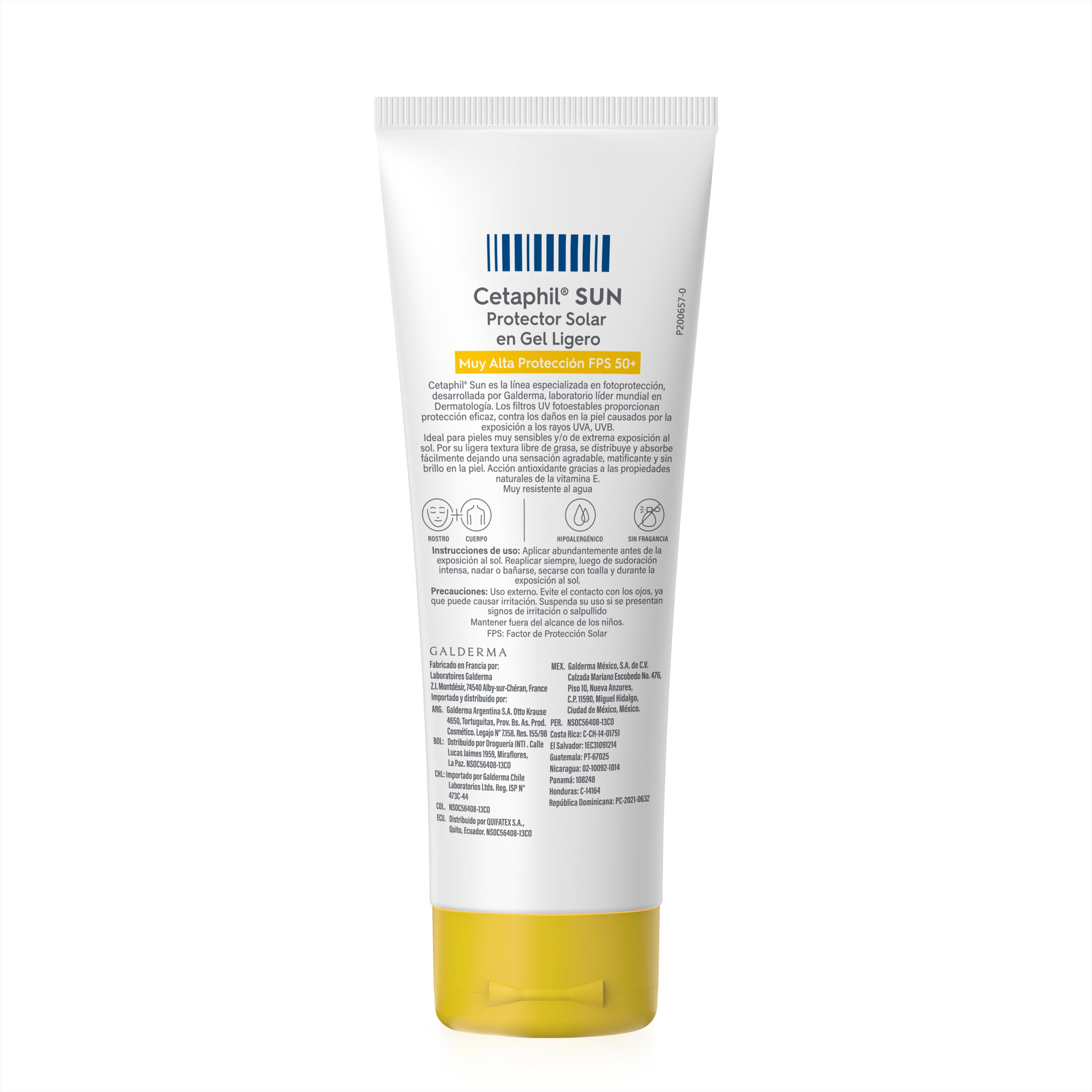 Cetaphil Sun FPS 50+ Protector Solar en Gel Ligero