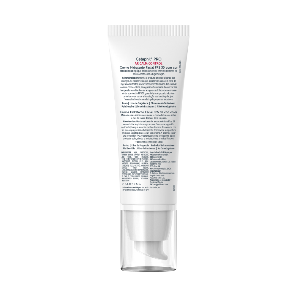 Pro AR Calm Control Crema Hidratante SPF30 con Color