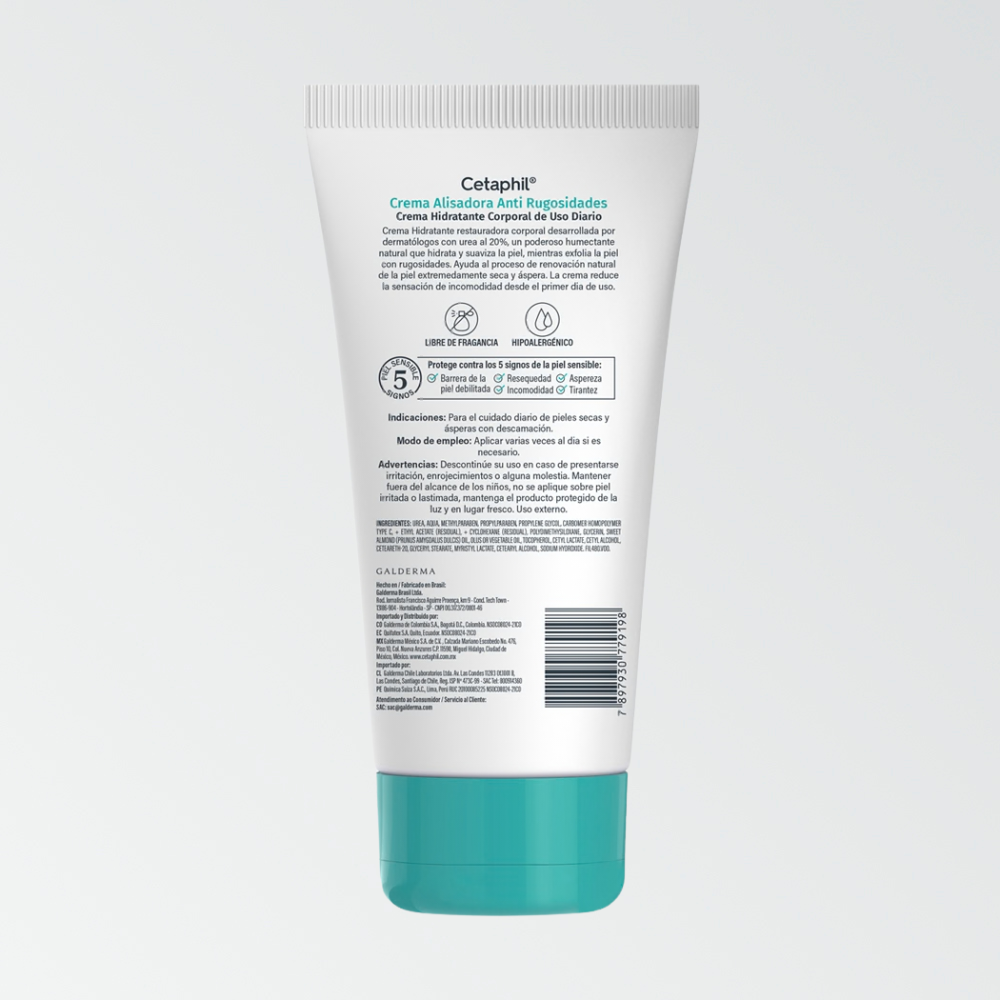Cetaphil Crema Alisadora Anti Rugosidades Urea 20%