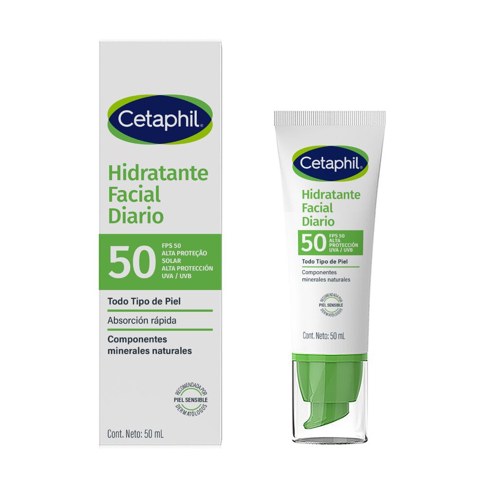 Hidratante Facial Diario FPS 50+