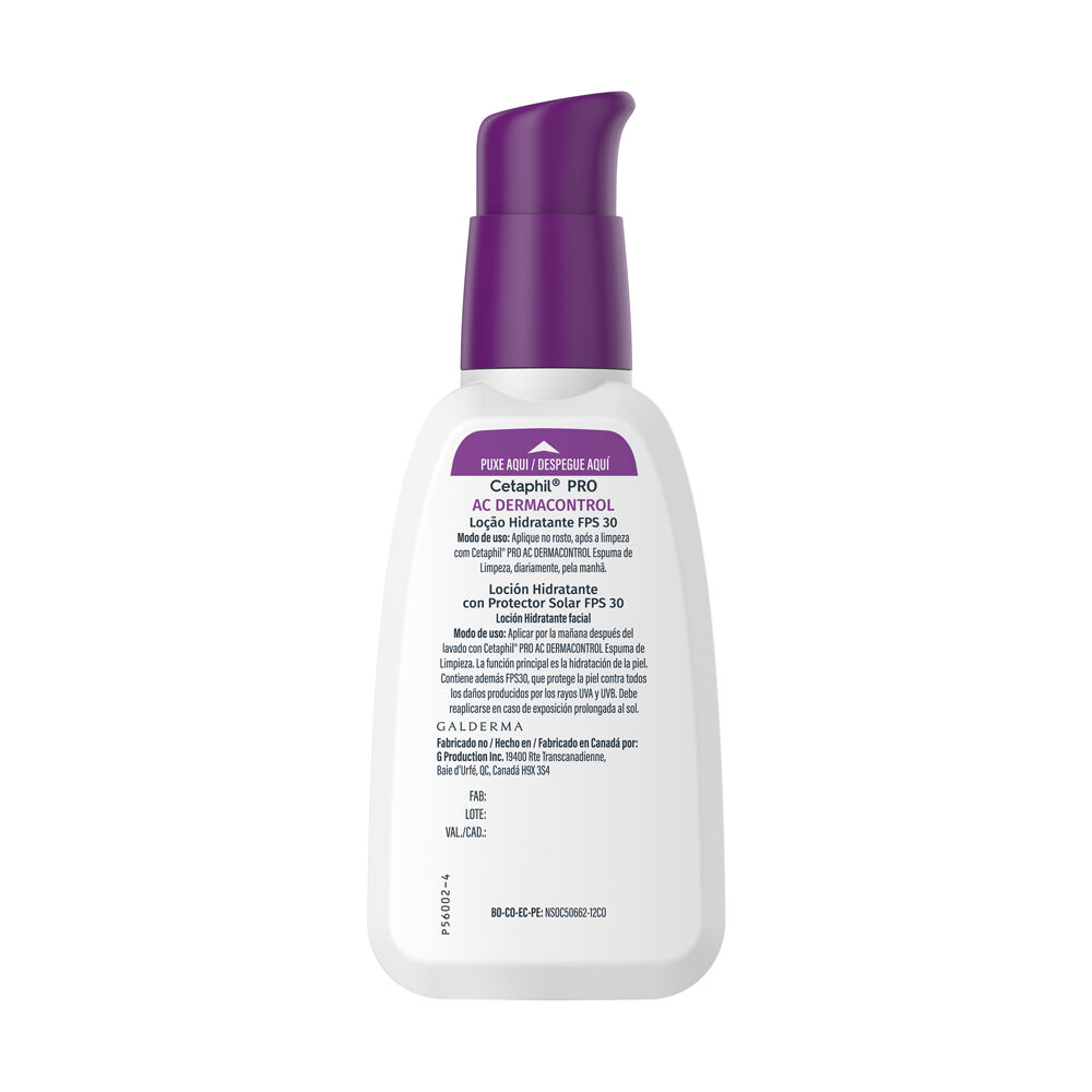 Pro AC Dermacontrol Loci&oacute;n Hidratante FPS 30